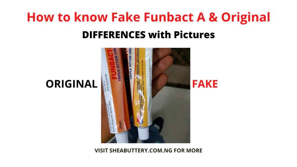 How to know Fake Funbact A & Original