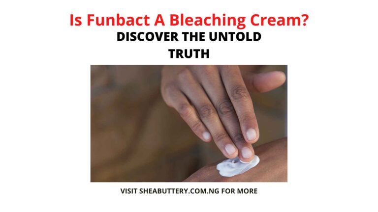 Is Funbact A Bleaching Cream